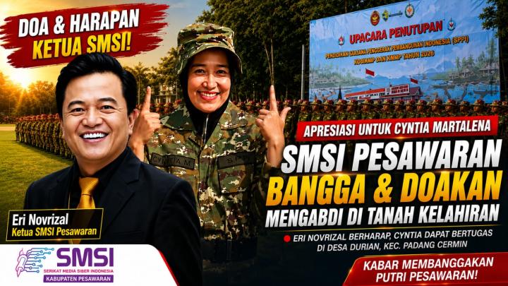 SMSI Pesawaran Dukung Cyntia Martalena, Berharap Berkontribusi untuk KNMP Pesawaran 